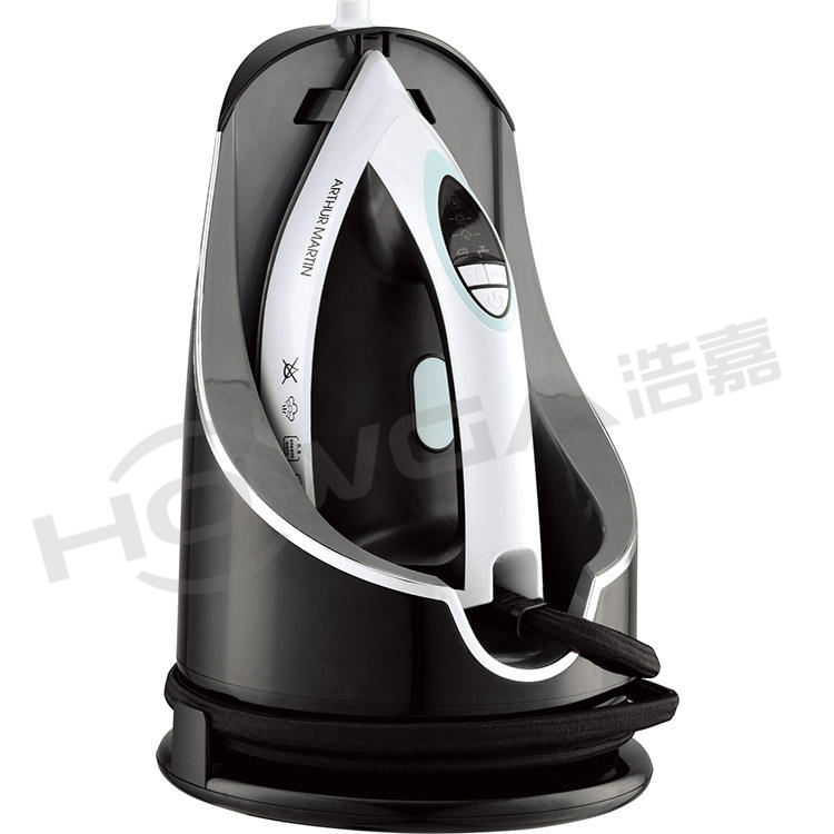 Safety Lock System for Iron & Base Ceramic Soleplate Electric Spray Steam Steation Iron for Clothes