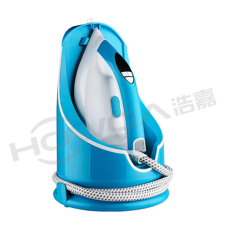 Safety Lock System for Iron & Base Ceramic Soleplate Electric Spray Steam Steation Iron for Clothes