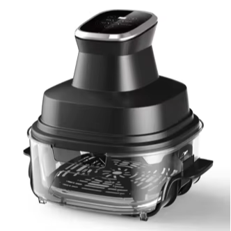 Portable Multi Functional Appliance 4L Glass Bowl 1500W Smart Touch Control Air Fryer for Healthy Cooking