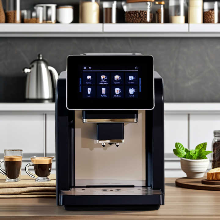 CE CB 7" Touch Screen Cafetera De Expreso Profesional Electric Smart Coffee Machine Fully Automatic Commercial Coffee Espresso