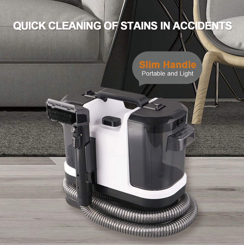 Compact Deep Cleaning Sofa Upholstery Stain Spot Cleaner Wet and Dry Handheld Vacuum Cleaner for Carpet and Pet Accidents