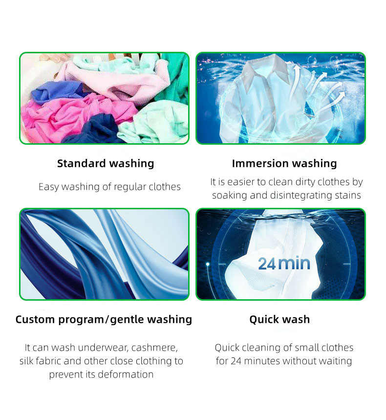 Portable Fully Automatic Household Top-load Washers Small Underwear Washing and Drying Integrated Pulsator Washing Machine