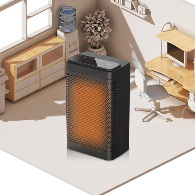 Portable 1500W PTC Ceramic Space Heater Fast Heating Electric Heater with Overheat Protection