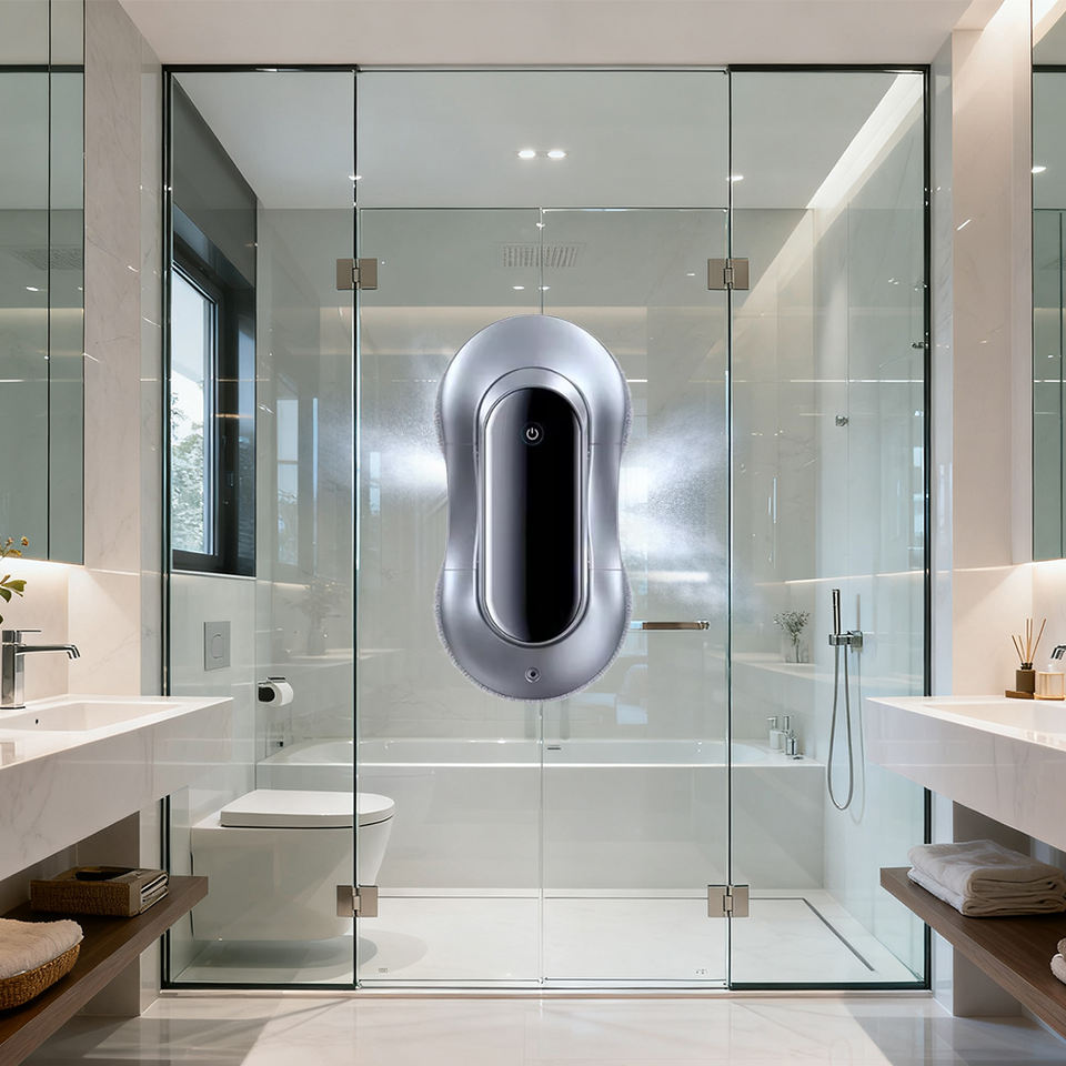 Smart Glass Window Cleaner Cleaning Automatic Electric Window Cleaning Robot Double Water Spray Glass Cleaning Machine