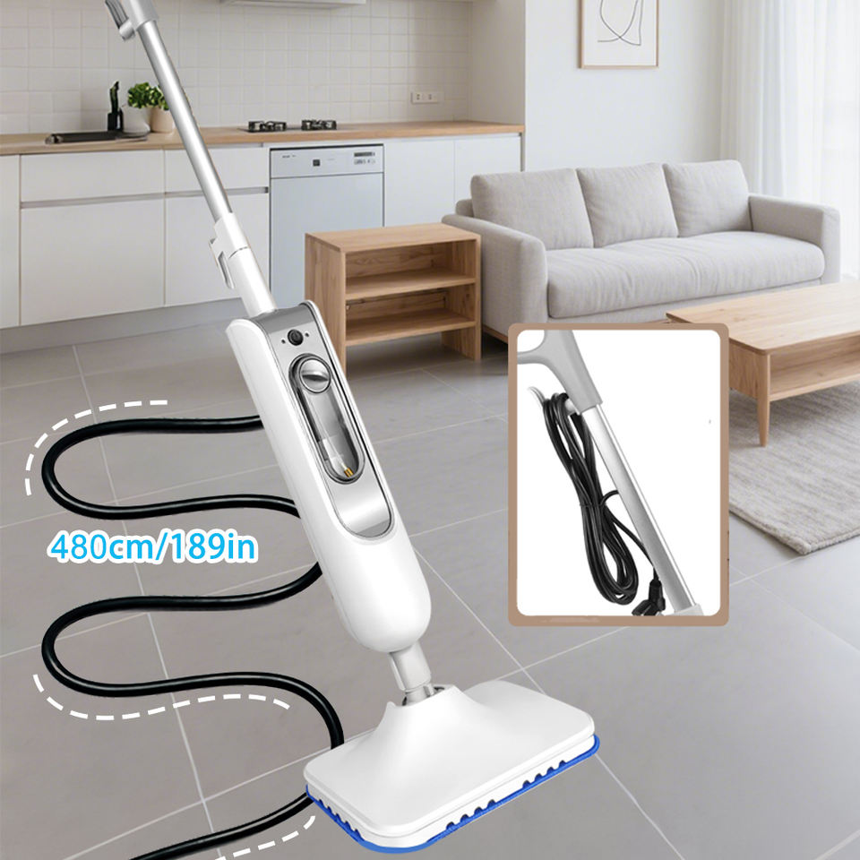Multi-Surface Steam Mop Effortless Deep Cleaning for Home 380ML Water Tank Capacity High-Pressure Steam Mop