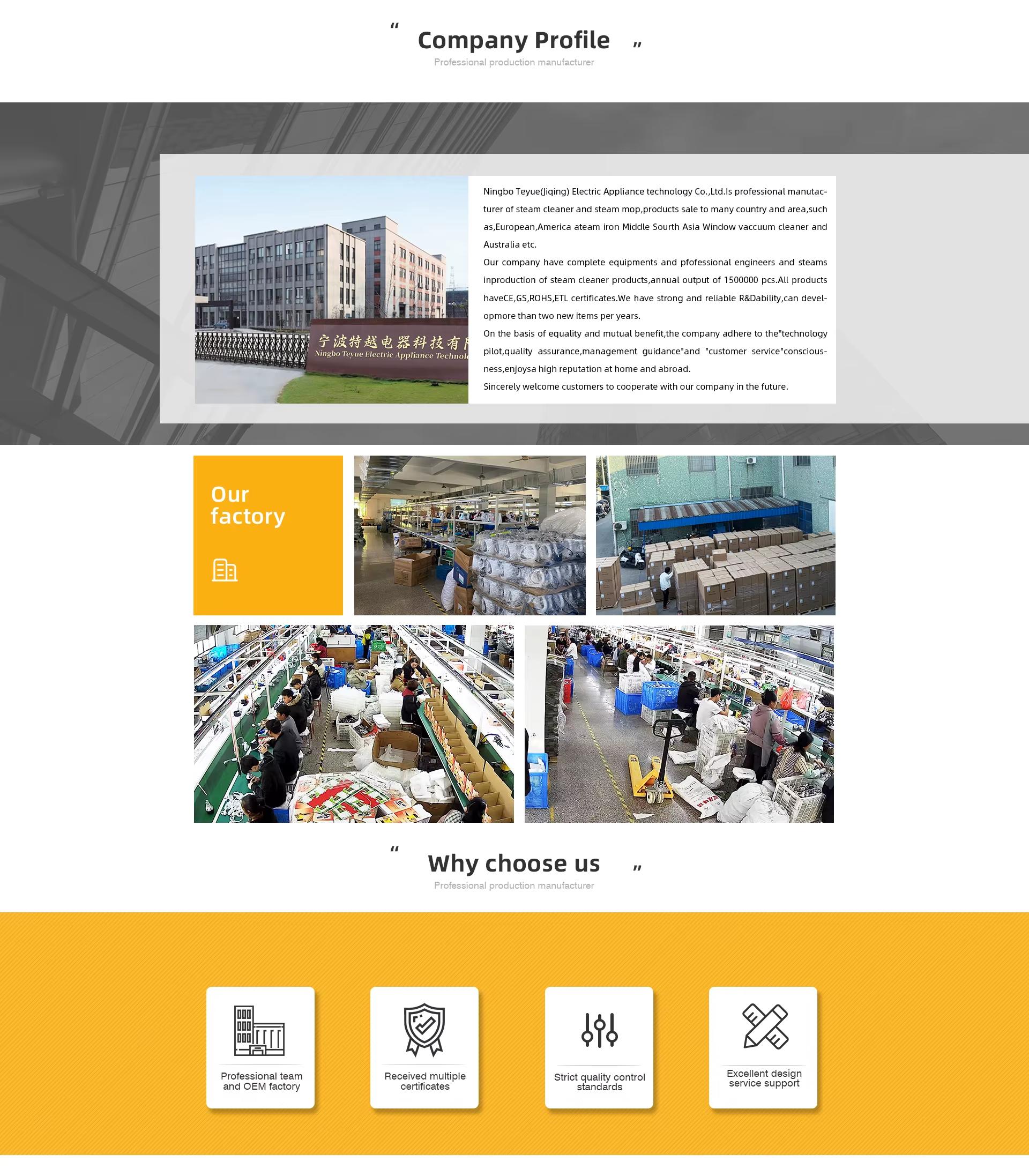 Ningbo Teyue Electric Appliance Technology Co., Ltd.