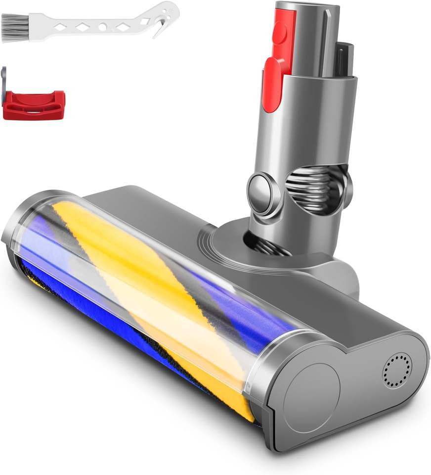 Fit for Dysons V7 / V8 / V10 /V11 / V15 Absolute Vacuum Cleaner Spare Parts Accessories Replaced Rolling Floor Brush Head