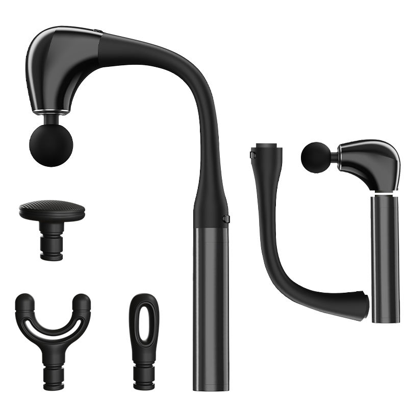 Handheld Muscle Therapy Fascia Massage Gun Electric Detachable Deep Tissue Health Massage Hook Gun With BLDC Brushless Motor