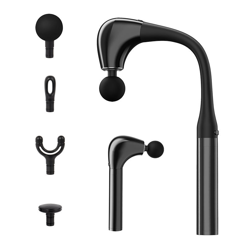 Handheld Muscle Therapy Fascia Massage Gun Electric Detachable Deep Tissue Health Massage Hook Gun With BLDC Brushless Motor