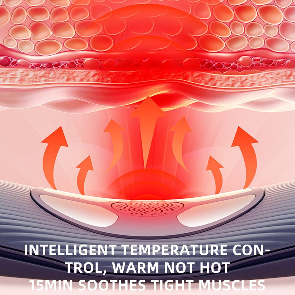 Intelligent Therapy Device Traction Device Lumbar Spine Intervertebral Disc Heating Moxibustion Waist Massager