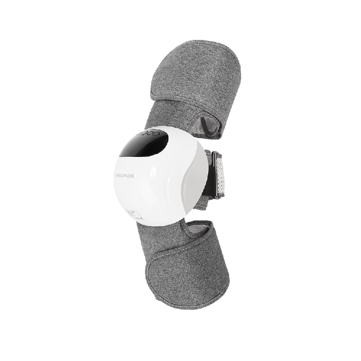 2025 Cordless Rechargeable Knee Massager with Heat Vibration Therapy Air Compress Features