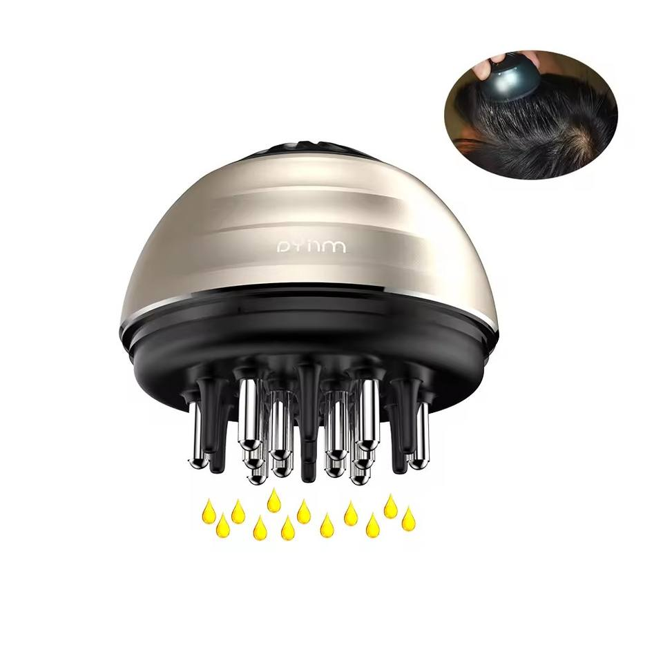 30ml Water Tank Hair Care Oil Applicator Handheld Hair Growth Essential Scalp Massager with 30ml Water Tank Grow Treatment Comb