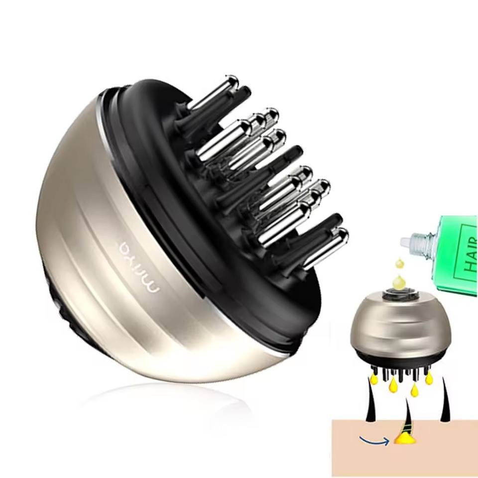 30ml Water Tank Hair Care Oil Applicator Handheld Hair Growth Essential Scalp Massager with 30ml Water Tank Grow Treatment Comb