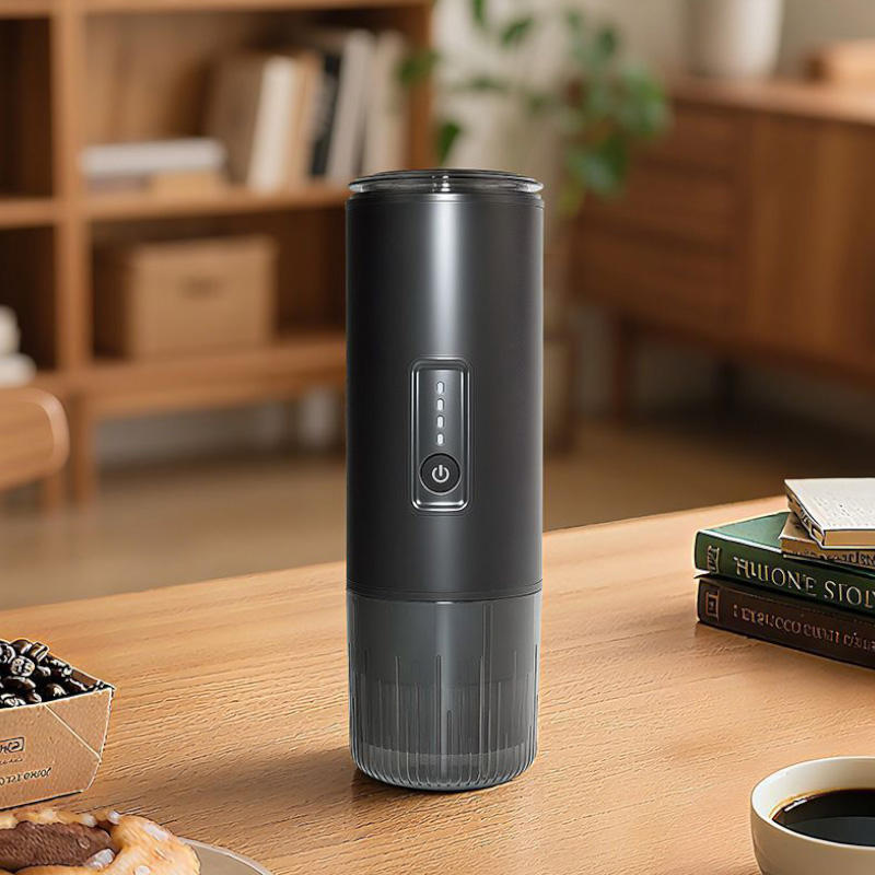 Portable Espresso Machine 20 Bar Self Heating Rechargeable USB C Car Coffee Maker for Camping Travel Coffee Grounds Capsule