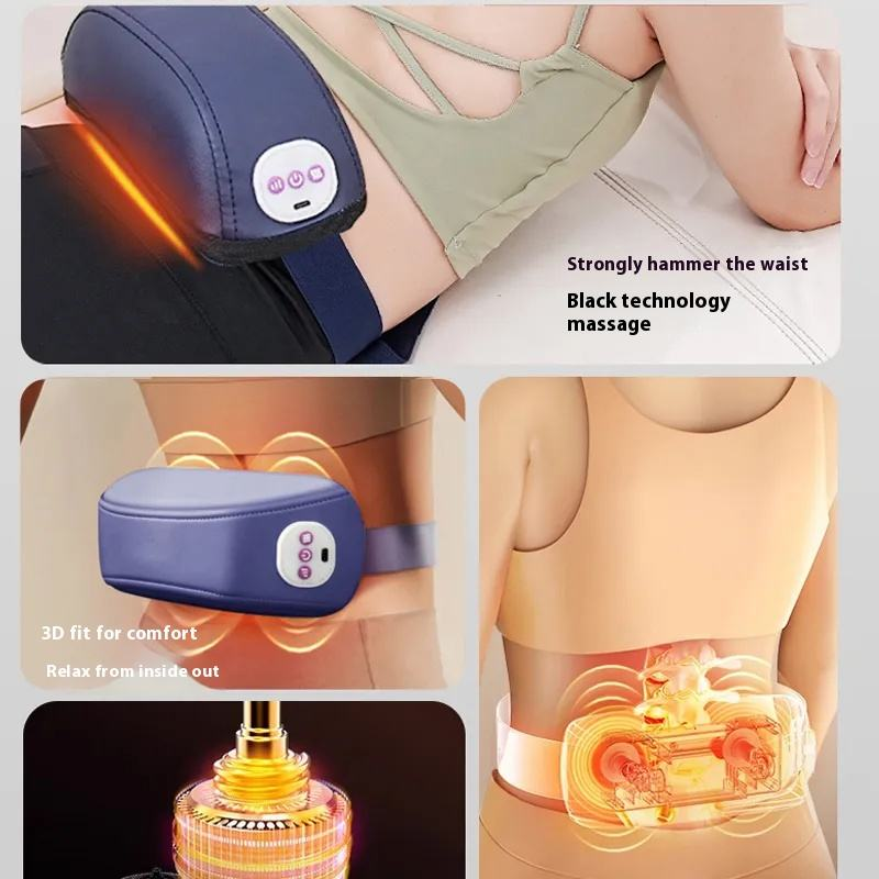Best Selling Waist Massage Product Relief Pain Menstrual Period Abdominal Heated Health Belly Massage for Home/Office/Travel Use