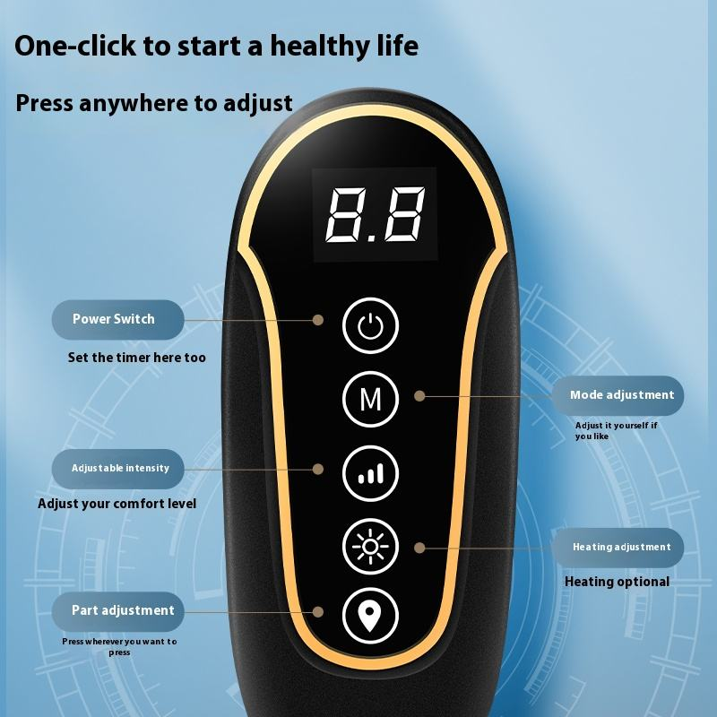 Electric Massage Mattress Full Body Shiatsu Vibrating Heating Massage Mat for Relaxing Massager