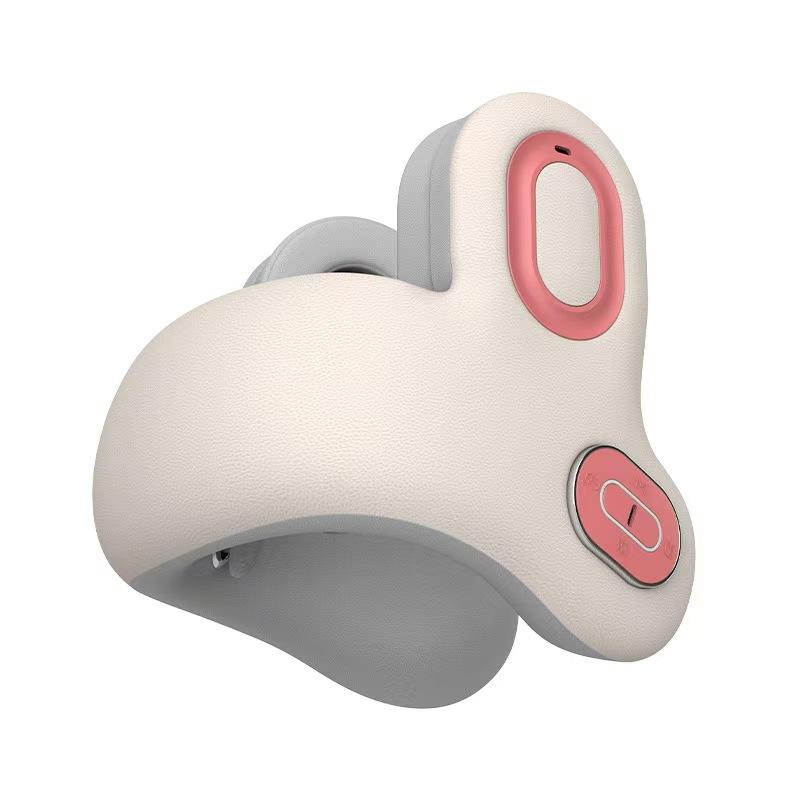 Noise-Cancelling U-shaped Vibration Pillow Bluetooth Enabled Pain Relief Neck & Back & Shoulder Massager Heat Feature for Travel