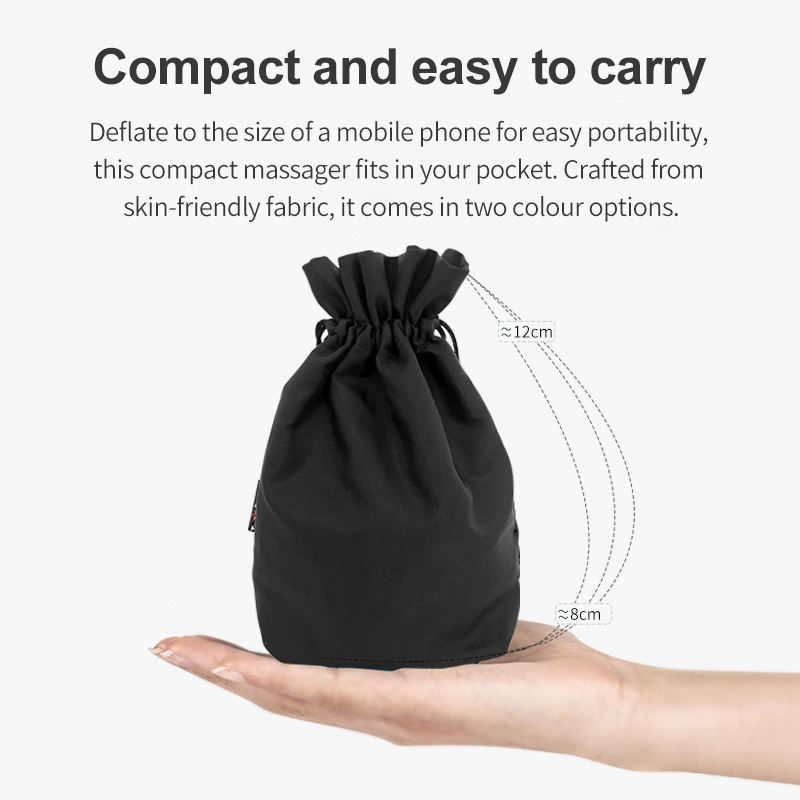 Inflatable Neck and Shoulder Massager Realistic Massage Kneading Travel U-Shape Portable Massage Pillow