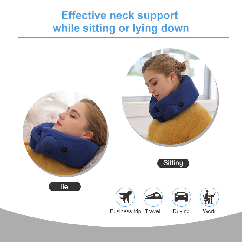 Five-speed Temperature Control Thermal Therapy Neck Travel Portable Self-heating Function Pillow
