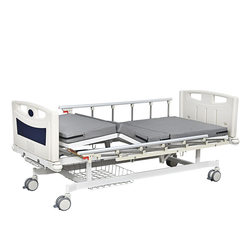 Manufacturers Wholesale Double-Function Manual Home Care Bed Multi-Functional Medical Beds for Elderly Patients Hospital Use