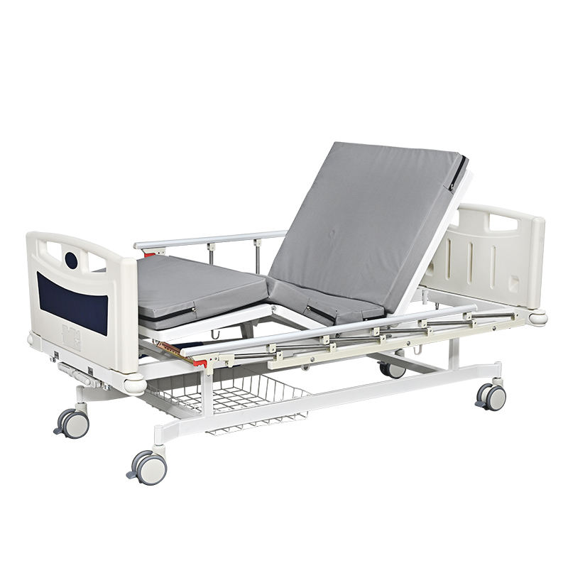Manufacturers Wholesale Double-Function Manual Home Care Bed Multi-Functional Medical Beds for Elderly Patients Hospital Use
