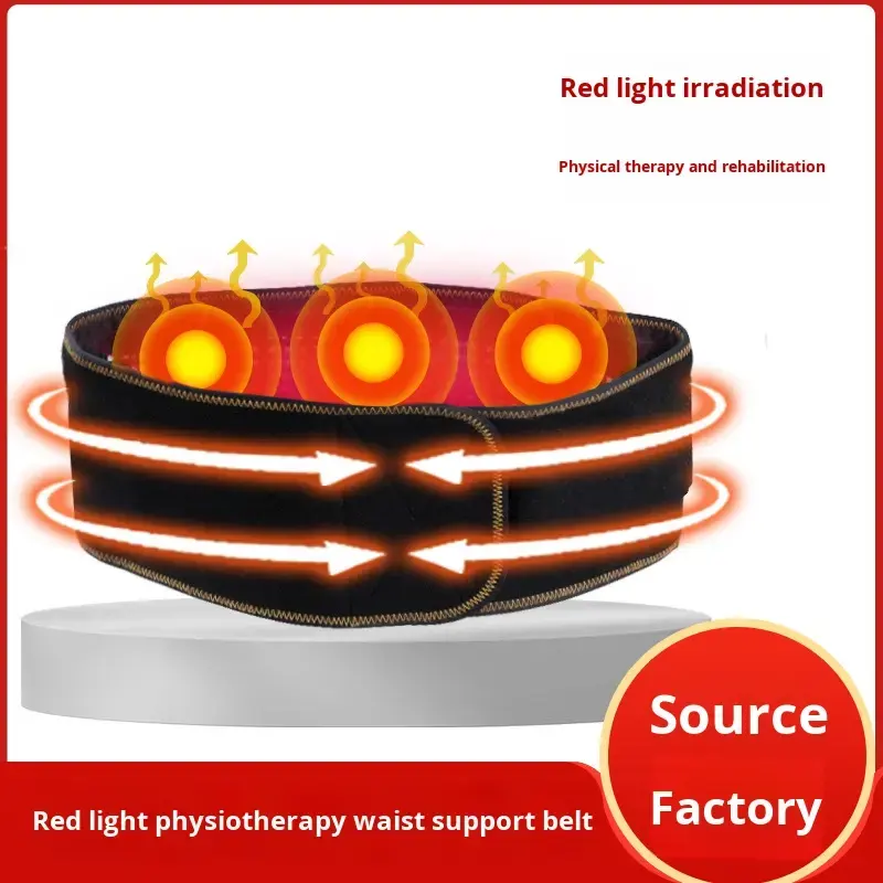 ODM Rechargeable Hands Free Design Wellness Gear Back Pain Relief Products Red Light Therapy Belt Circulation Booster