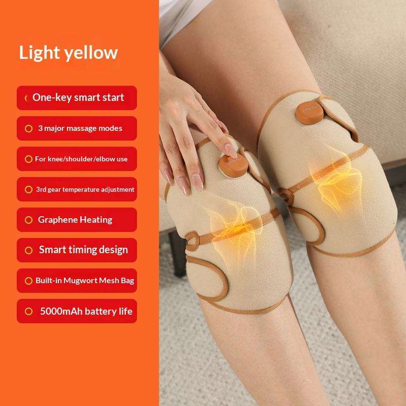 Knee Massager with Heat Vibration air Pressure Massager Leg and Knee