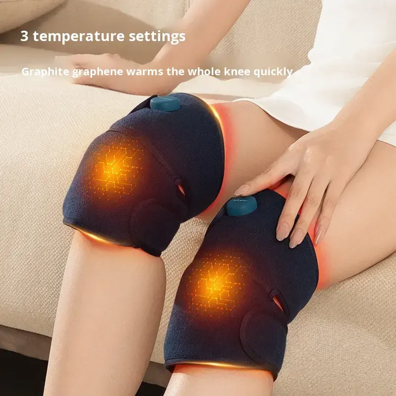 Knee Massager with Heat Vibration air Pressure Massager Leg and Knee