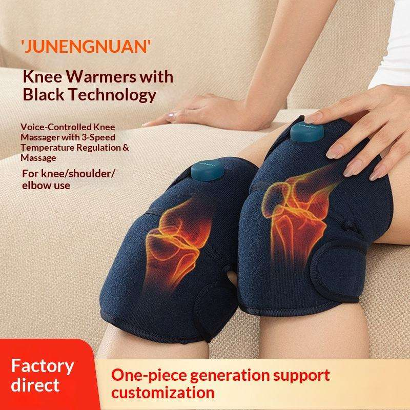 Knee Massager with Heat Vibration air Pressure Massager Leg and Knee
