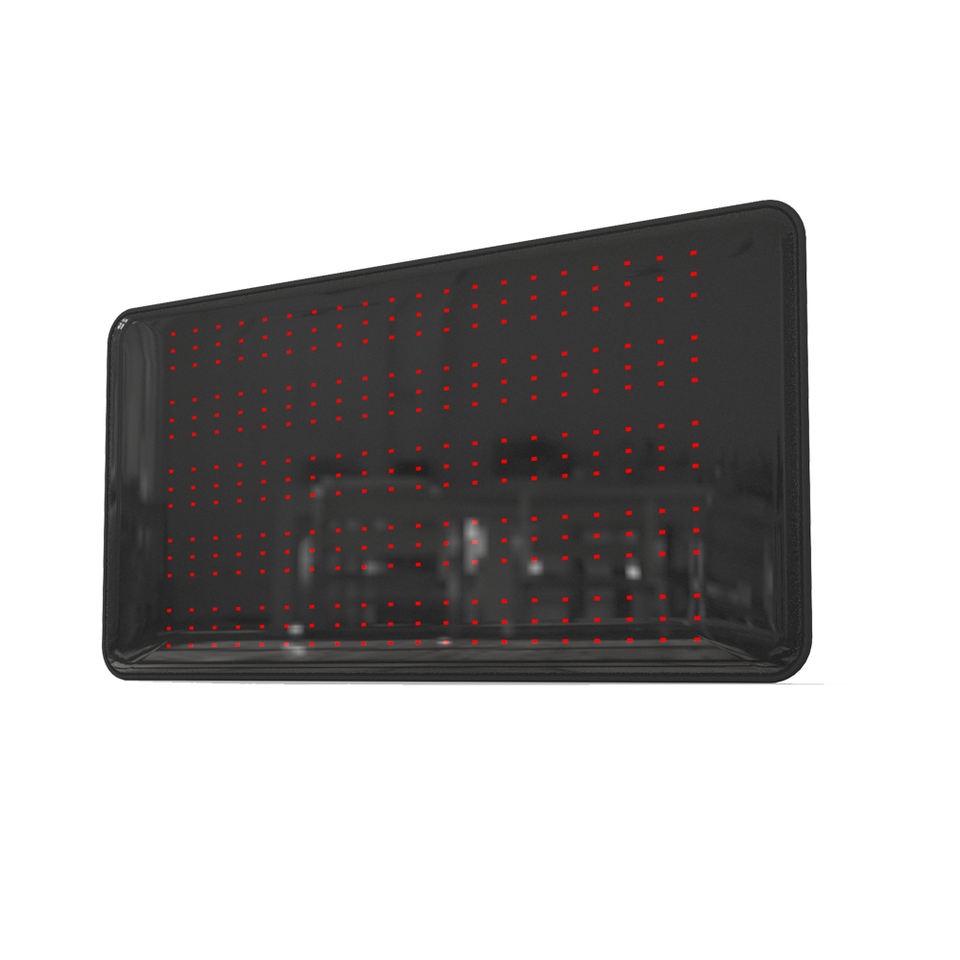 Hot Selling Waist Support Lumbar Brace Red Light Heating Vibration Abdominal Massager Lower Back Massage Belt