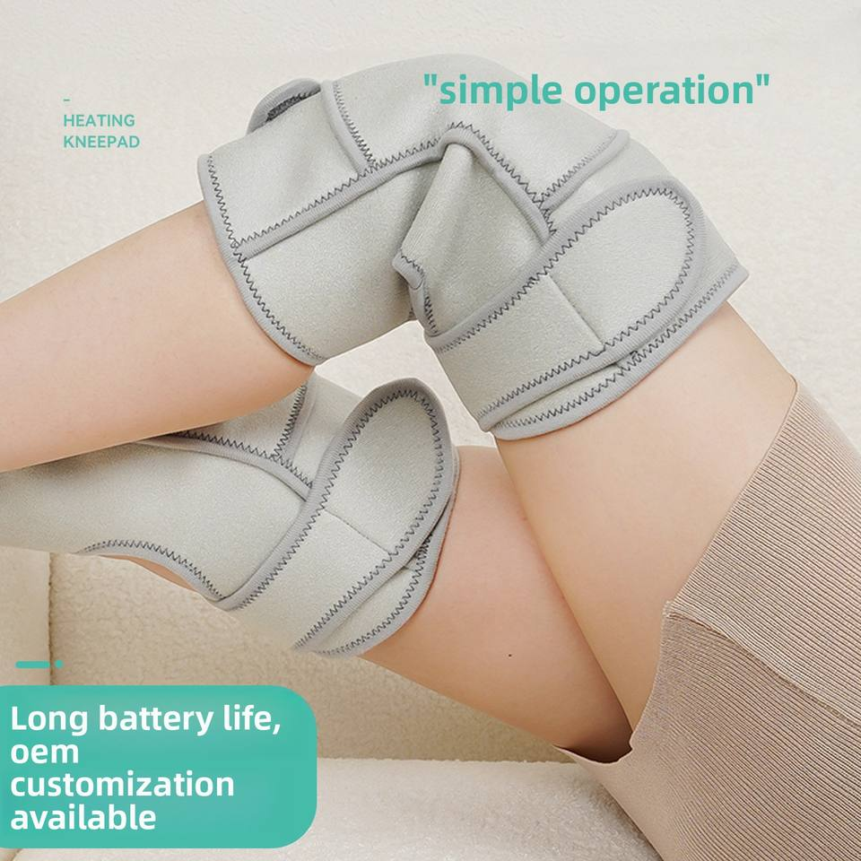 Graphene Electric Five-level Heating Seven-level Massage Heated Knee Brace Intelligent Hot Compress Physiotherapy Instrument