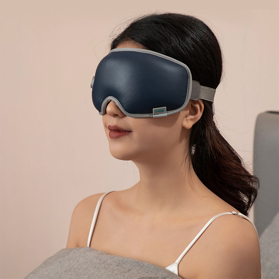 Point-to-point Acupuncture Nano Spray Eye Massager Timing Control Dry Eye Massage Mist Heating Battery-Powered 1000mAh Musical