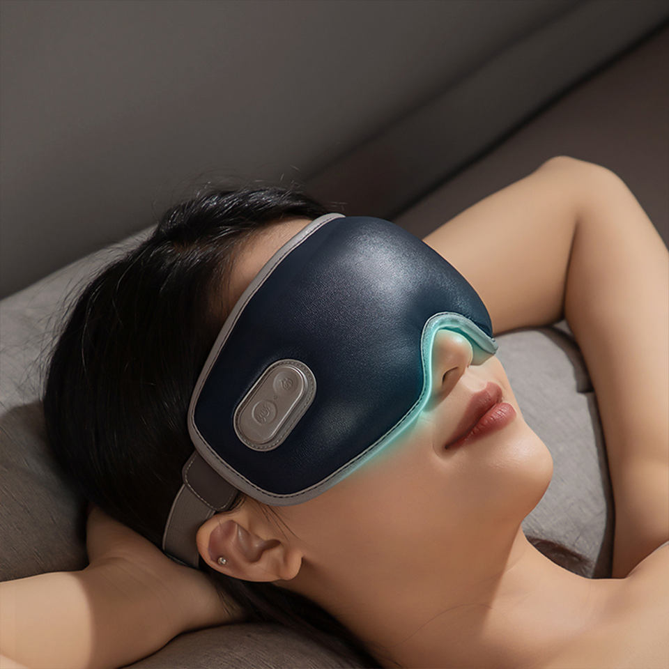 Point-to-point Acupuncture Nano Spray Eye Massager Timing Control Dry Eye Massage Mist Heating Battery-Powered 1000mAh Musical