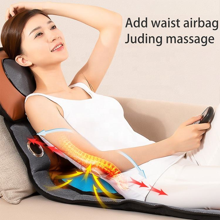 Adjustable Mattress with Massage Wormwood Hot Compress Whole Body airbag Electric Car Massage Cushion Vibration Massage Mattress