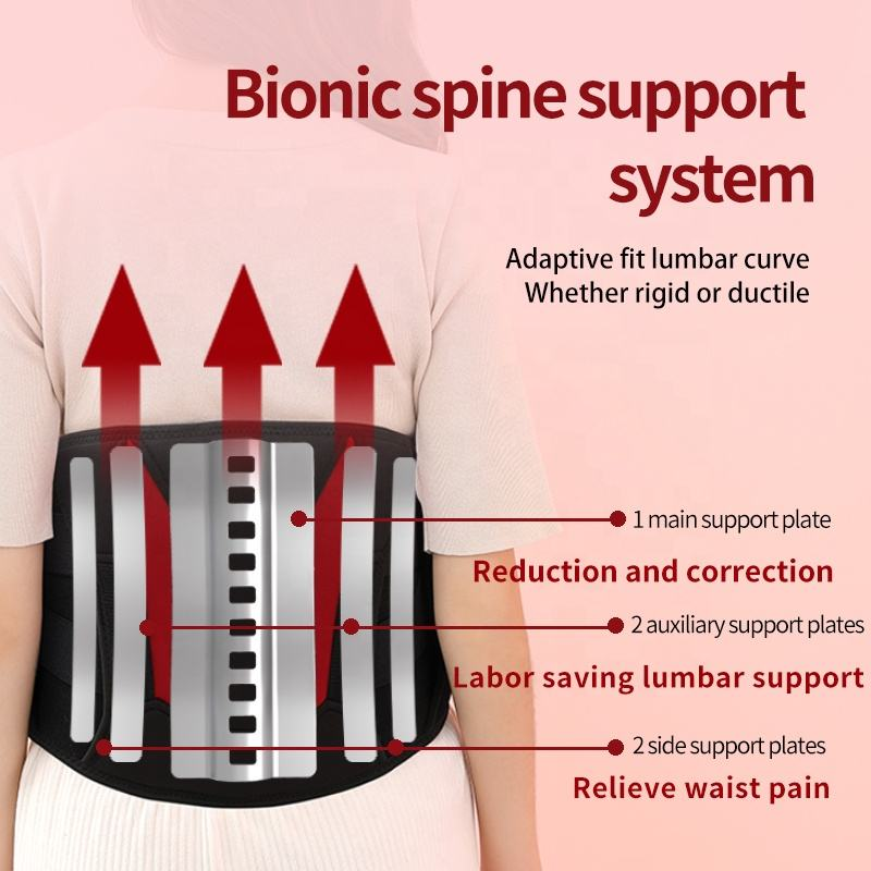 HENGSHI OEM Factory Heating Pad Back Massager Electric Body Care Vibration Massage Machine Belt Waist Massager Machine