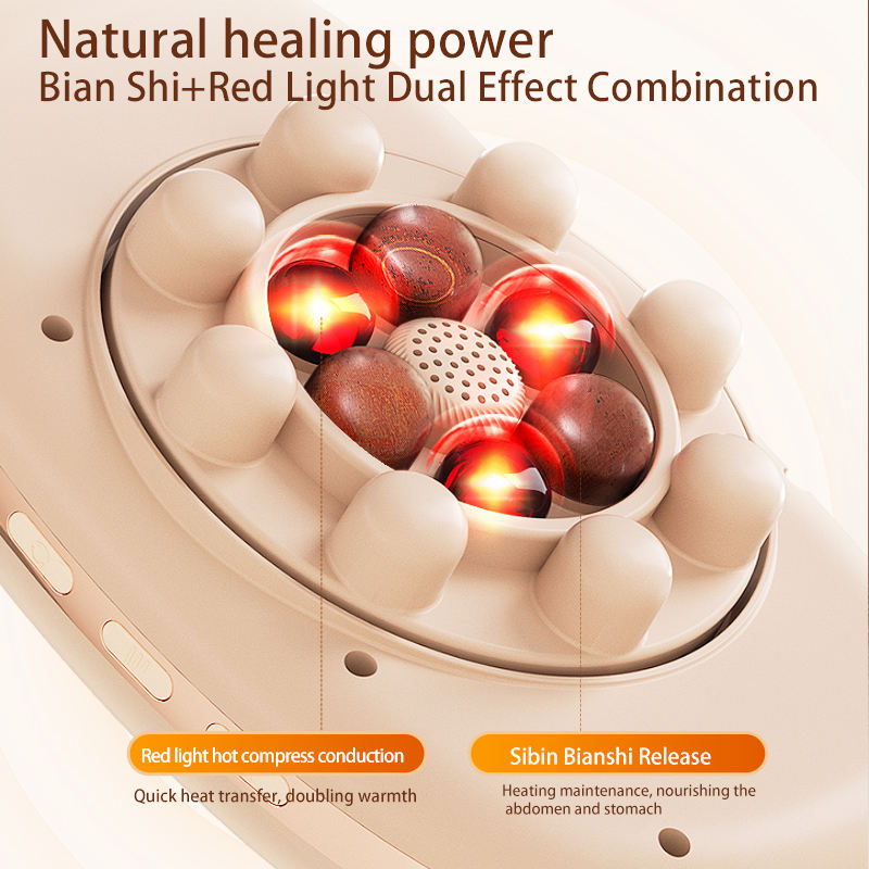 For Women Men Health Machine Lower Back Pain Relief Device Magnetic Therapy Heating Waist Massage Belt