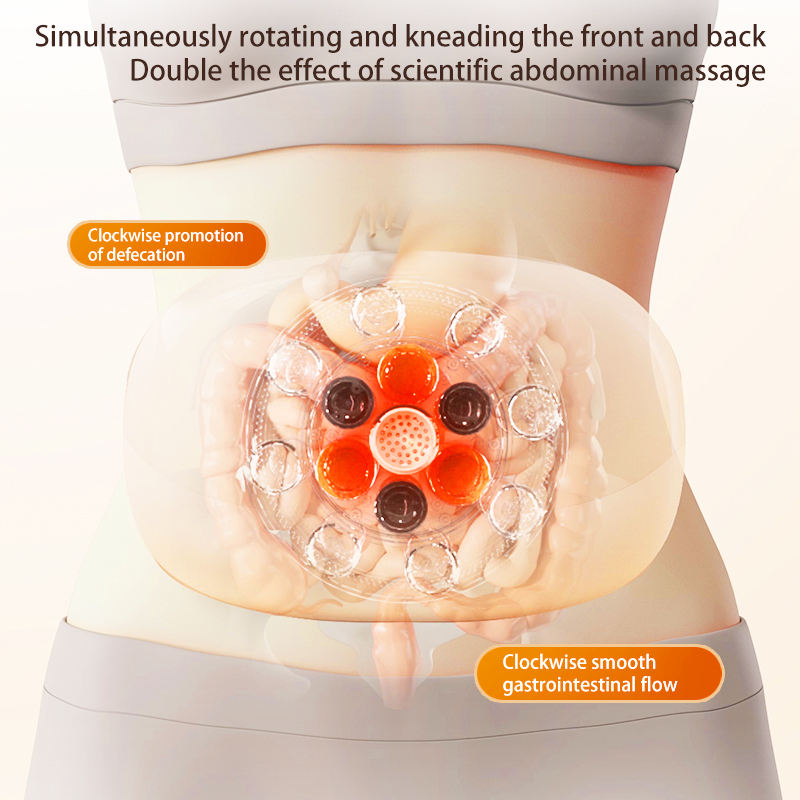 For Women Men Health Machine Lower Back Pain Relief Device Magnetic Therapy Heating Waist Massage Belt