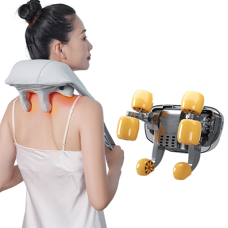 Best Selling Trending Products 2025 New Arrivals Neck & Shoulder Massager Stretcher Massage Shawl Shiatsu Belt Massager Machine
