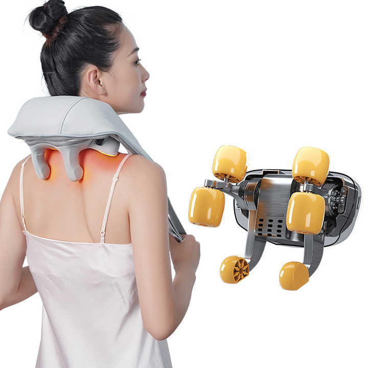 Best Selling Trending Products 2025 New Arrivals Neck & Shoulder Massager Stretcher Massage Shawl Shiatsu Belt Massager Machine