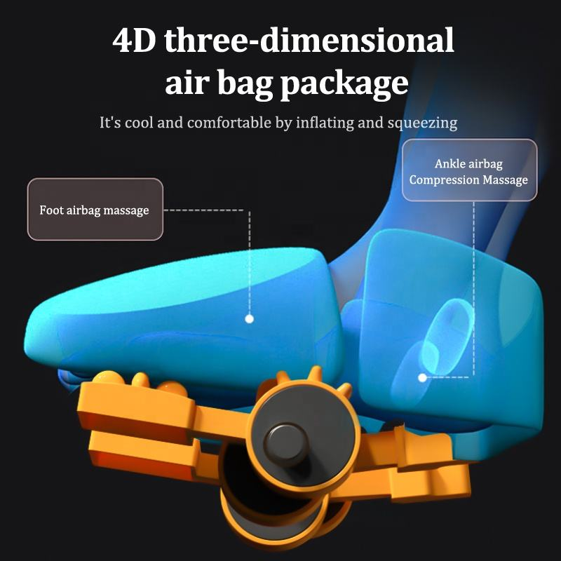 2025 Wholesale OEM Electric Shiatsu Foot Massage Machine SPA Leg Calf Heating Vibration Cheap Price Air Compression Foot Massage