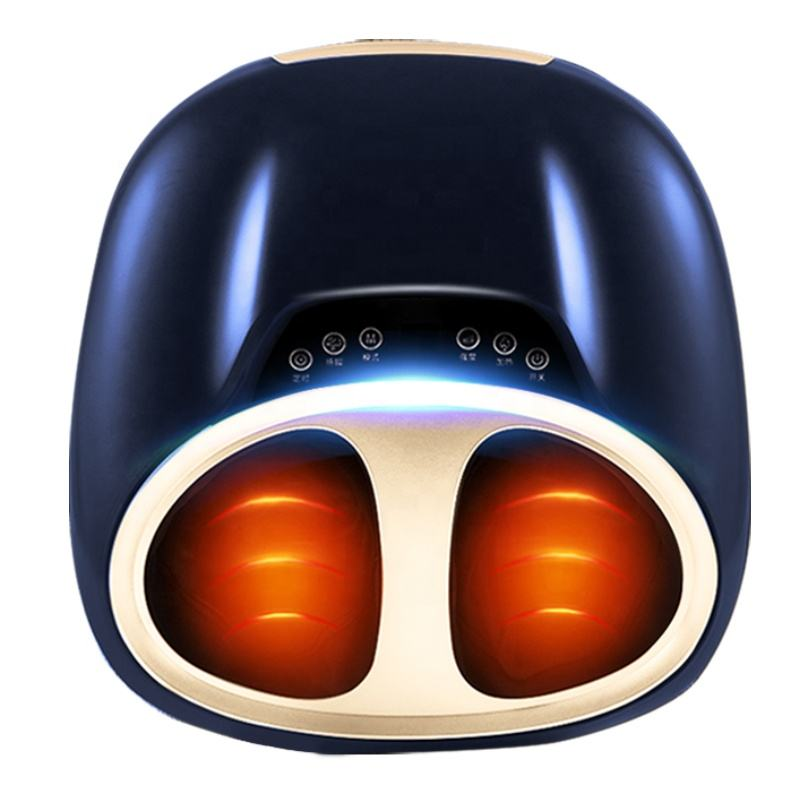 2025 Wholesale OEM Electric Shiatsu Foot Massage Machine SPA Leg Calf Heating Vibration Cheap Price Air Compression Foot Massage