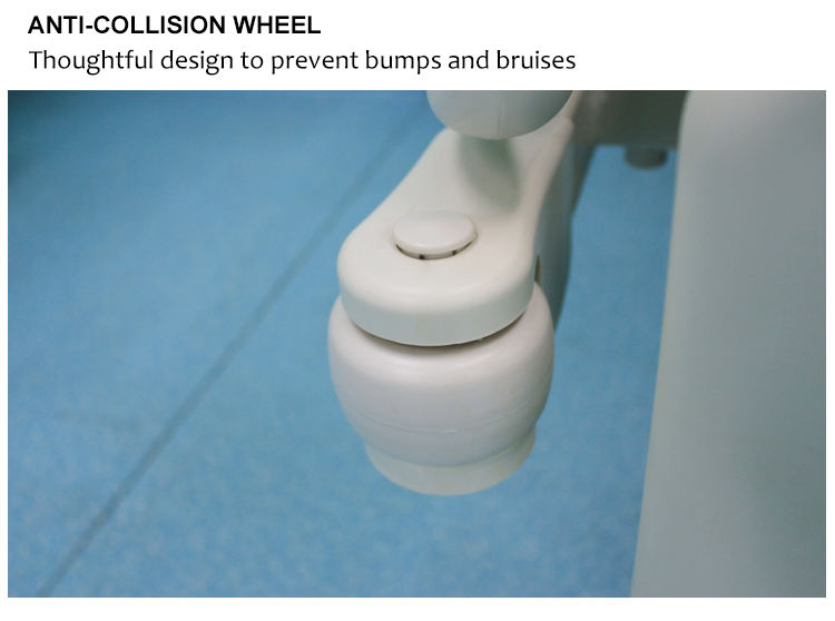 High Quality Electric Adjustment Hospital Bed 3 Functions Plastic Nursing Bed Patient Care Clinic Care Bed