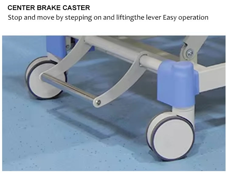 High Quality Electric Adjustment Hospital Bed 3 Functions Plastic Nursing Bed Patient Care Clinic Care Bed