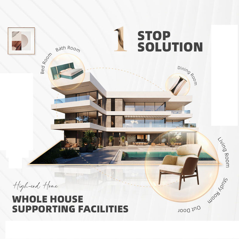 Latest Design Genuine Leather U-Shape Headrest Sofa Set for Home Living Room Comfortable Upholstery Sponge for Apartments