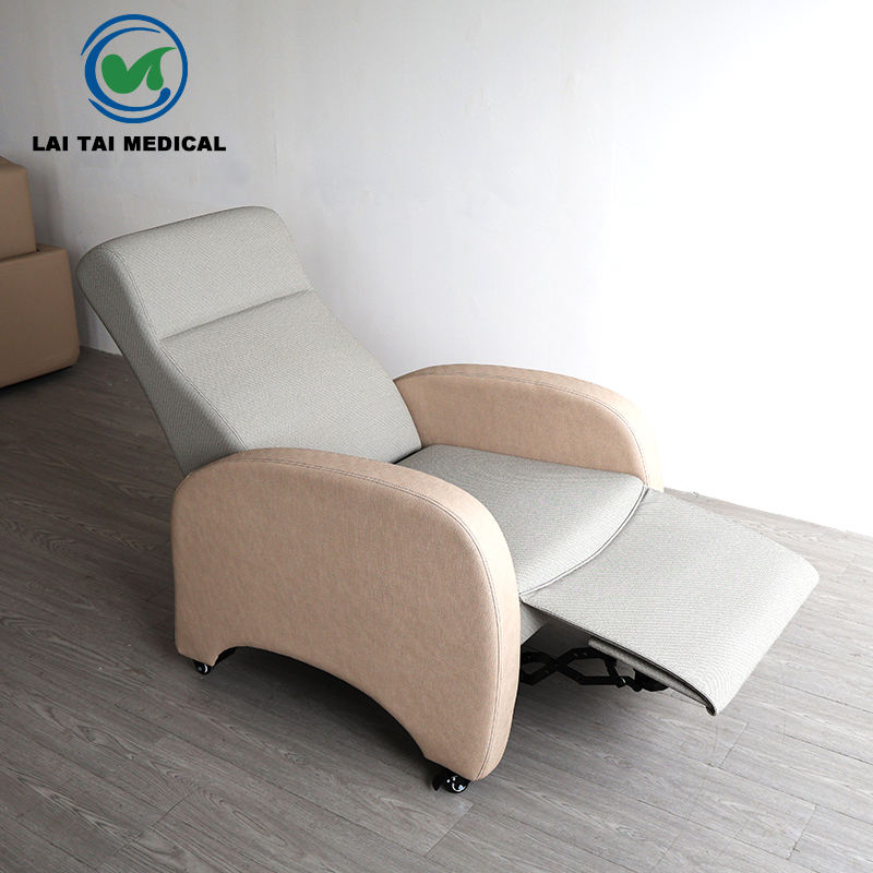 Hospital & Clinic LT-IC01 Infusion Chair Gray Leather Color Customizable with Durability