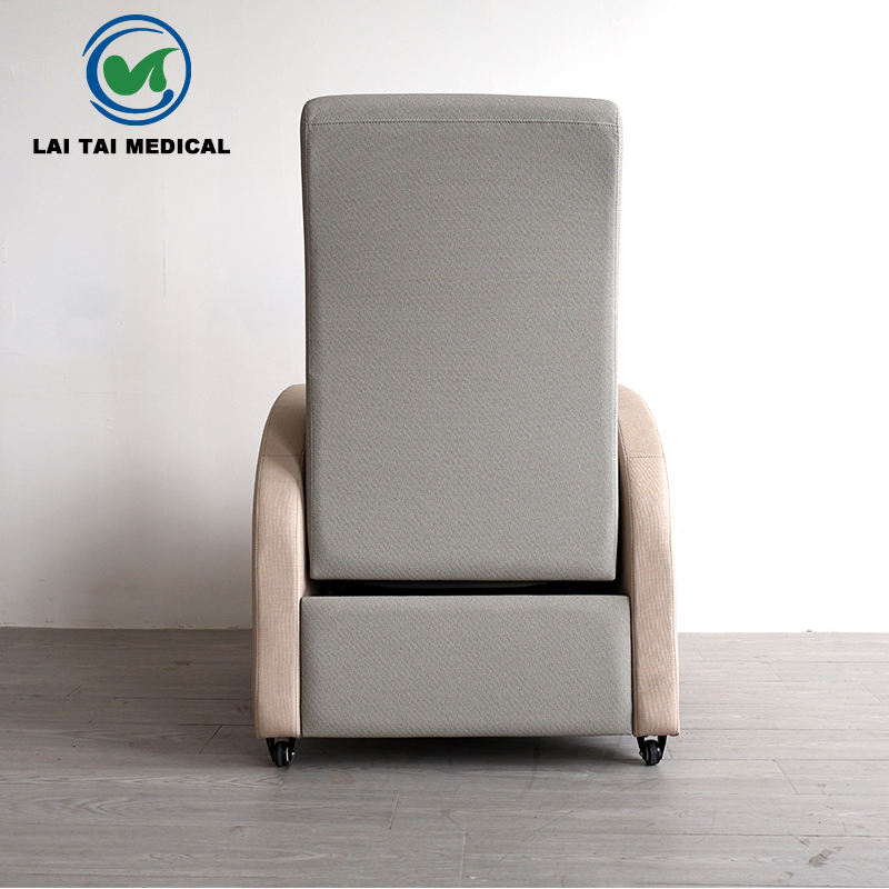 Hospital & Clinic LT-IC01 Infusion Chair Gray Leather Color Customizable with Durability