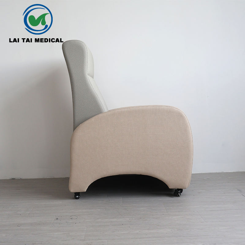 Hospital & Clinic LT-IC01 Infusion Chair Gray Leather Color Customizable with Durability