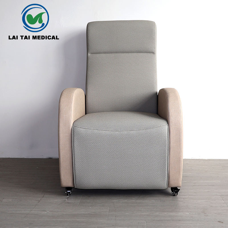 Hospital & Clinic LT-IC01 Infusion Chair Gray Leather Color Customizable with Durability