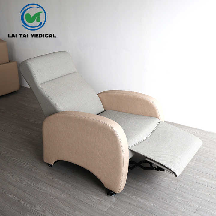 Hospital & Clinic LT-IC01 Infusion Chair Gray Leather Color Customizable with Durability