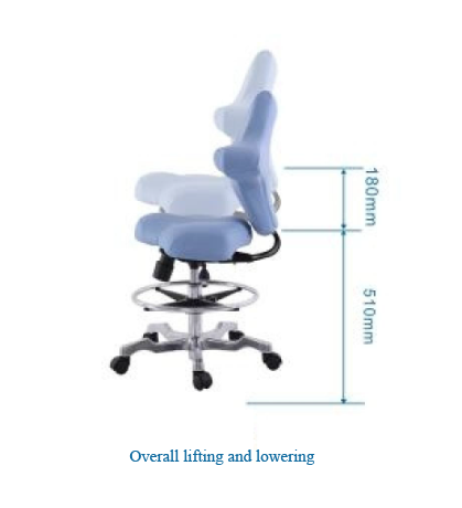 Hot Sale Adjustable Medical Stool Ultrasound Doctor Chair Nursing Stool Dental Chair for Hospitals and Clinics